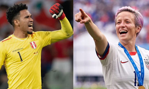 Gallese y Rapinoe: héroes sin capa